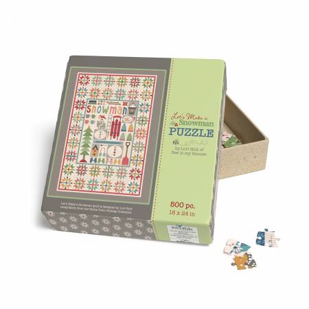 RB Let's Make a Snowman Puzzle- Lori Holt