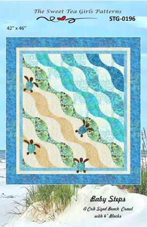 Baby Steps - A Crib Sized Beach Crawl with 4" Blocks