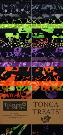 TT 2.5in Strips Tonga Batik Spellbound 40pcs/bundle