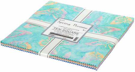 RK Spring Promise 10in Squares Batik