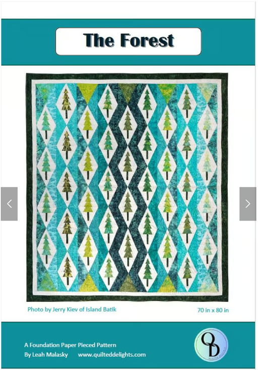 The Forest Quilt Pattern