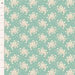TIL Sunday Brunch- White Flower Teal 100581