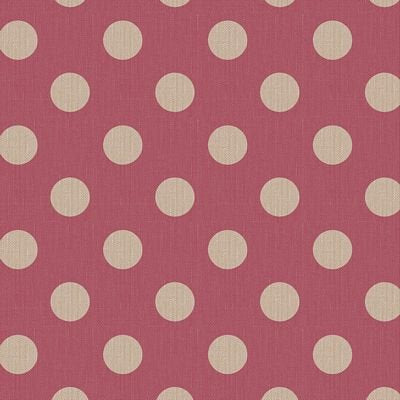 TIL Chambray Dots Burgundy 160053