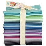 BR Tilda Solids Fat Quarter Bundle Cool - 25pc