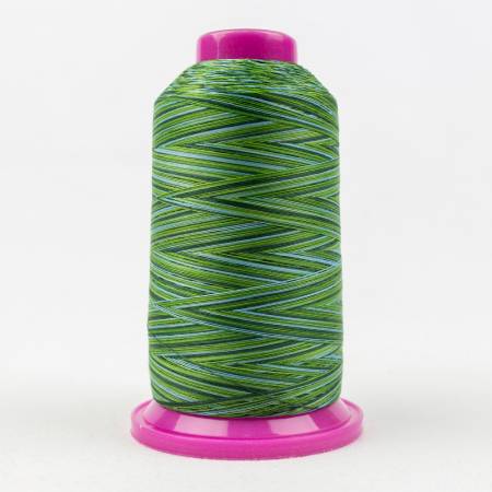 Tutti Variegated 50wt Cotton Thread 2286m Evergreen