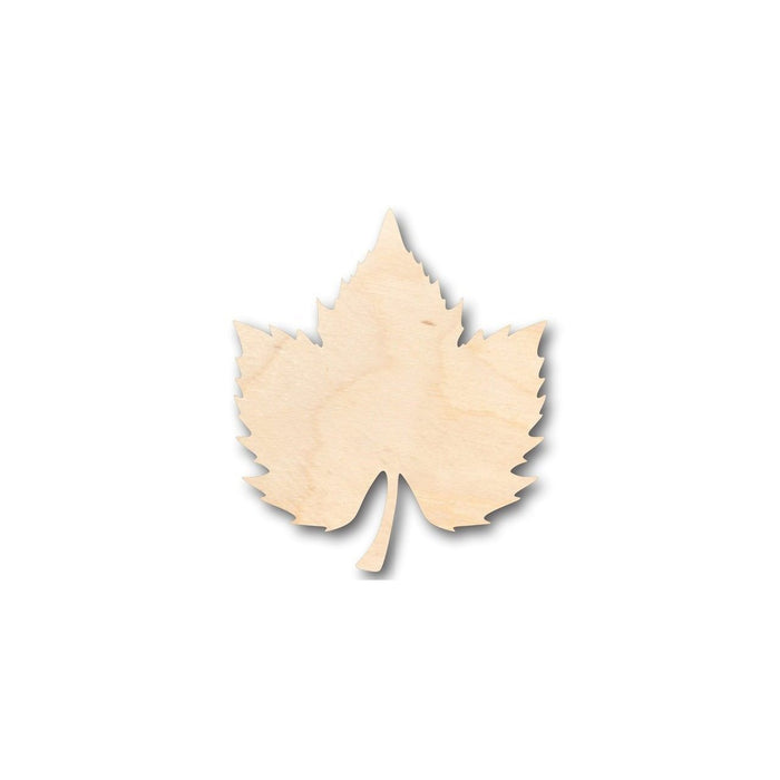 Unfinished Wood Grape Leaf Shape - Fruit - Food - Craft - up to 46" DIY