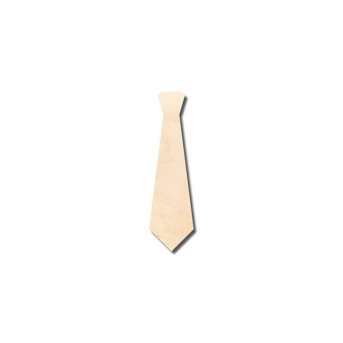 Unfinished Wood Neck Tie Shape - Craft - up to 46" DIY