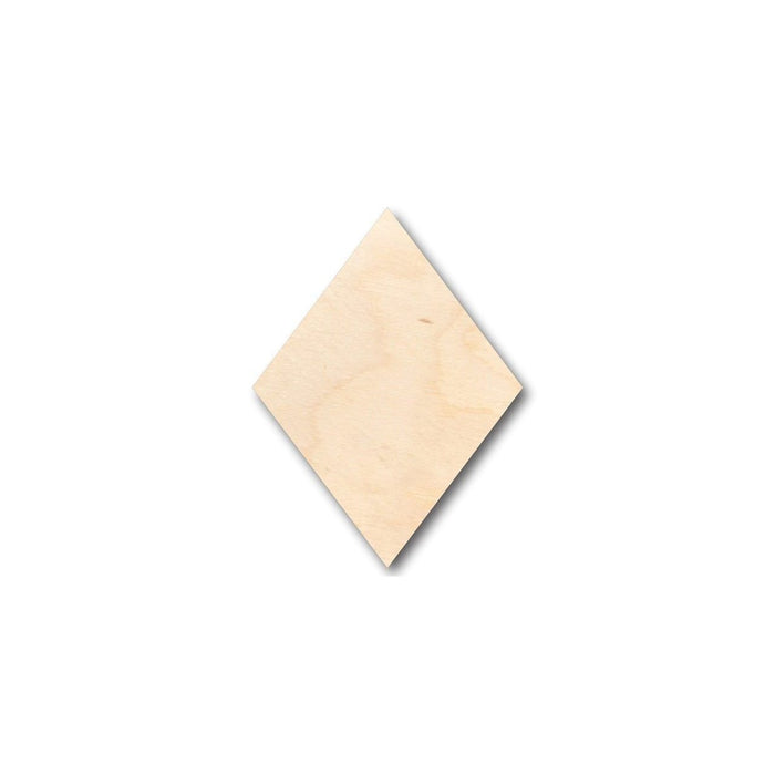 Unfinished Wood Rhombus Shape - Craft - up to 46" DIY