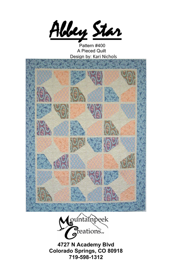 Abby Star quilt pattern