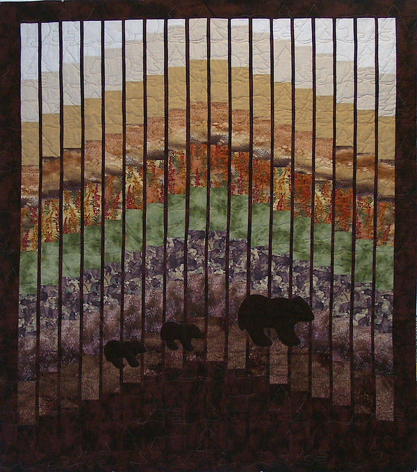Bears In The Woods quilt pattern