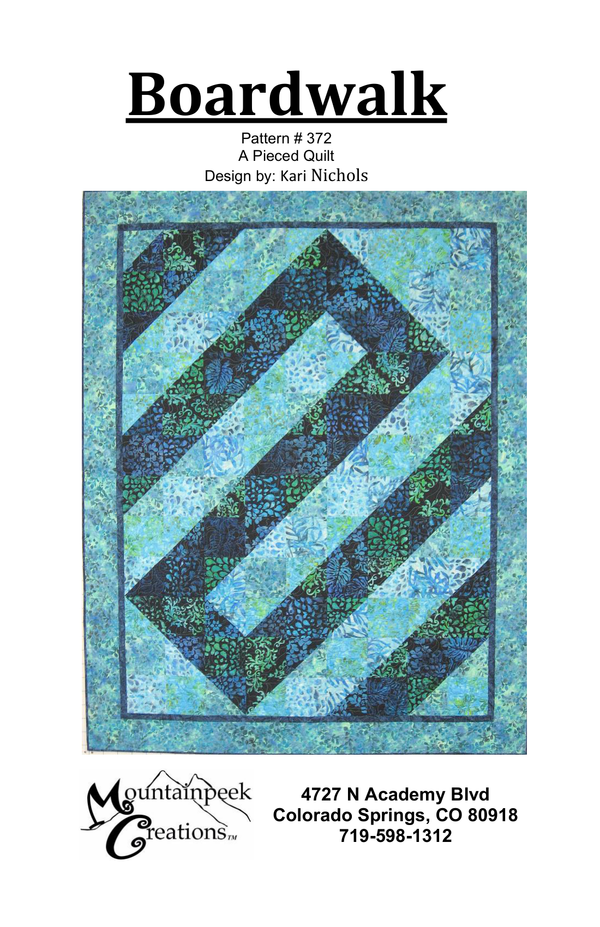 Boardwalk quilt pattern
