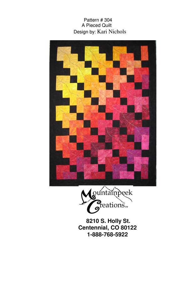 Colorfall quilt pattern