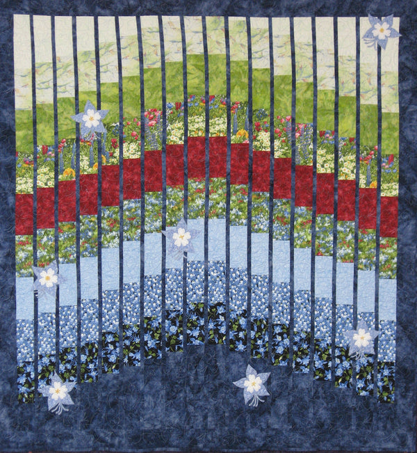 Columbine Garden quilt pattern