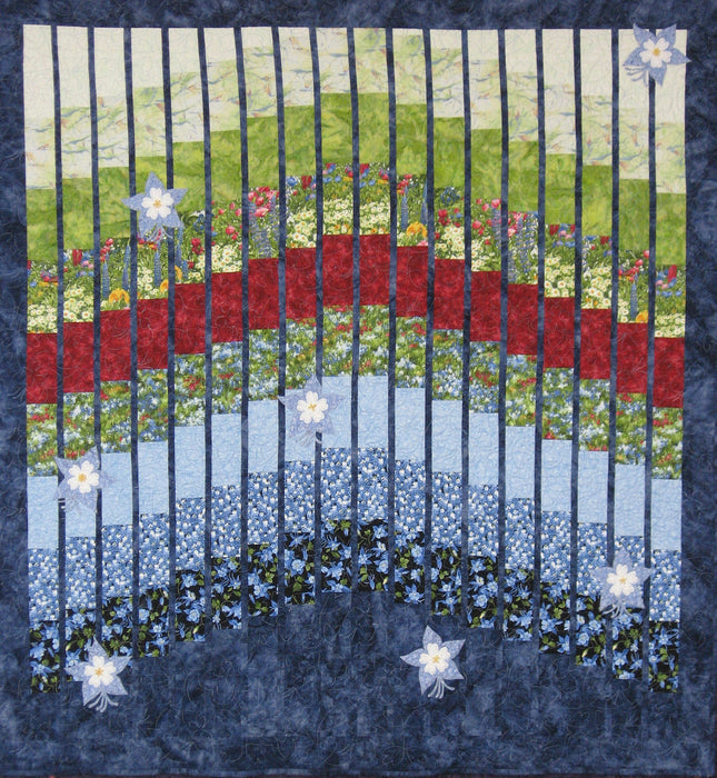 Columbine Garden quilt pattern