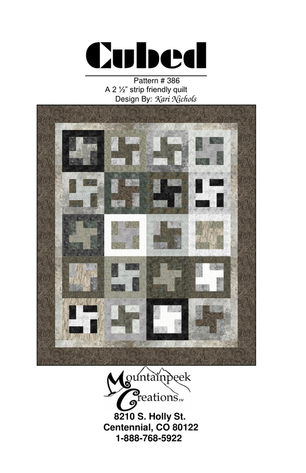 Cubed quilt pattern