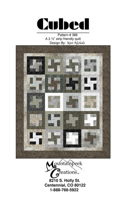 Cubed quilt pattern