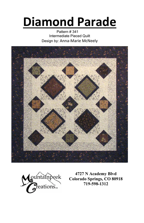 Diamond Parades quilt pattern