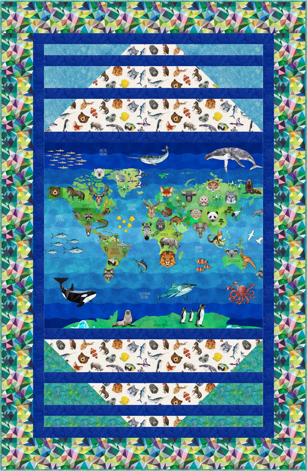 Diamonds In The Rough quilt pattern