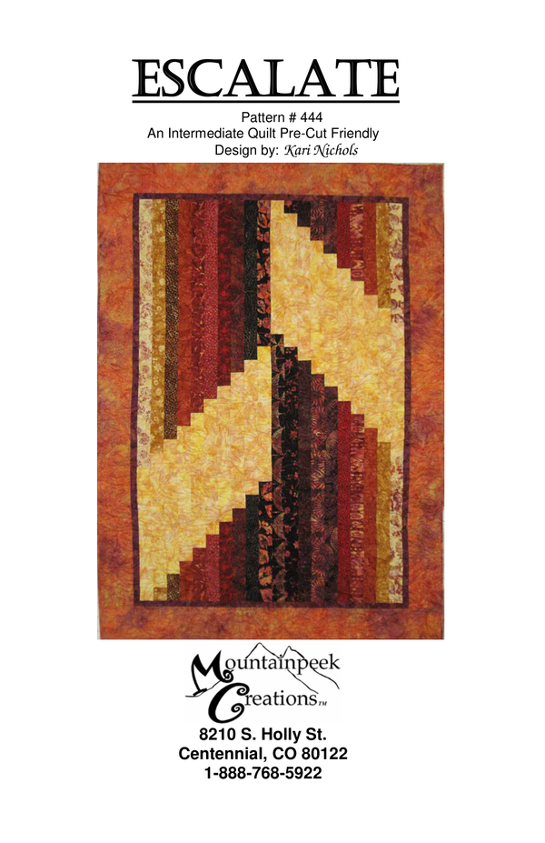 Escalate quilt pattern