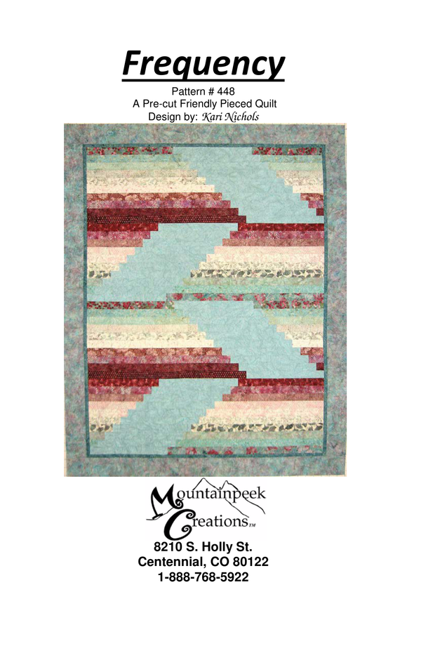 Frequency quilt pattern
