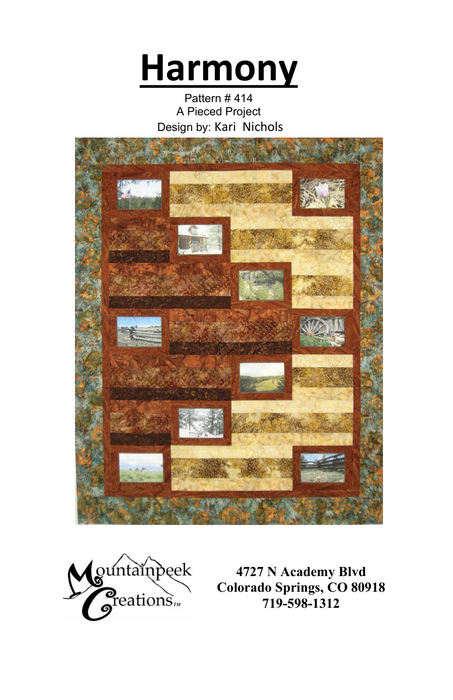 Harmony quilt pattern