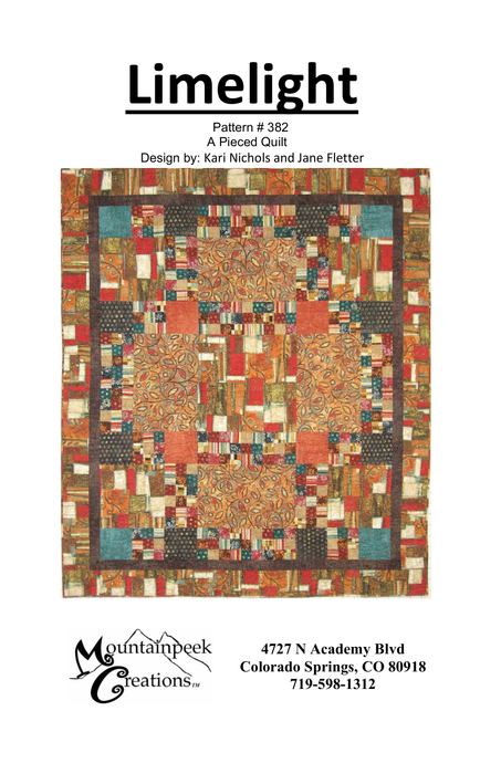 Limelight #382 quilt pattern