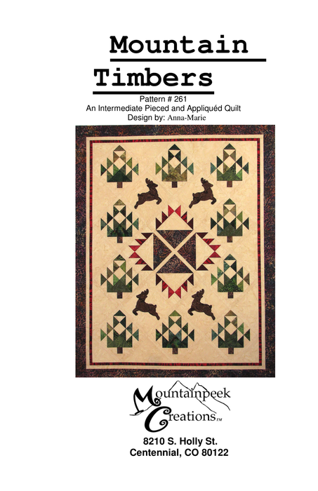 Mountain Timber quilt pattern