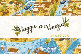 RJR Viaggio a Venezia Layer Cake