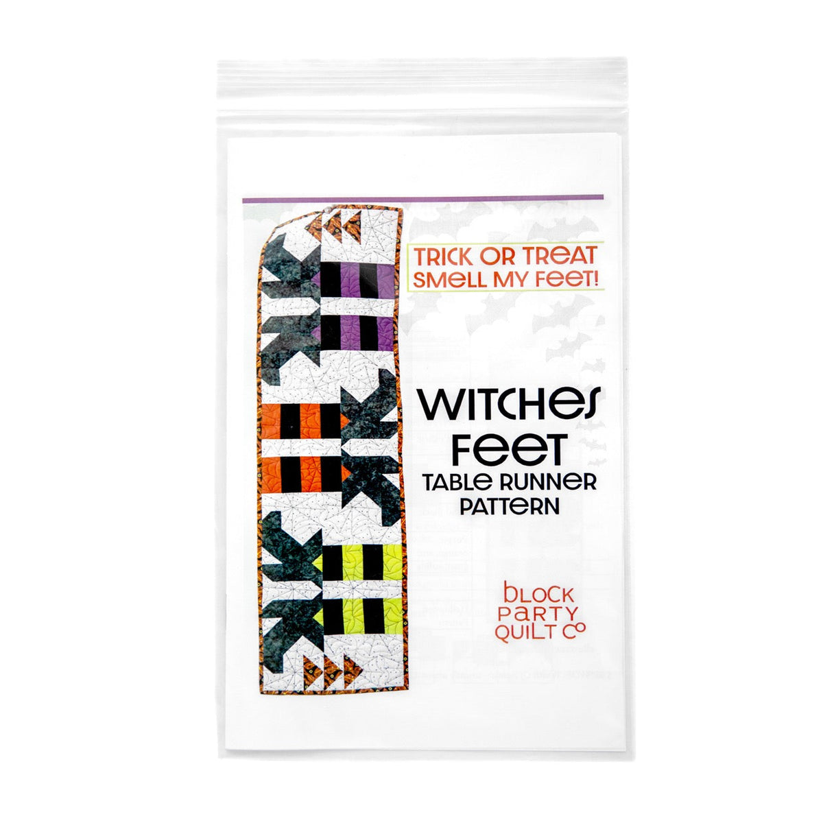 Witch's Feet Quilted Table Runner Pattern — High Country Quilts