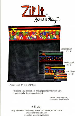 Zip It Pouches (Screen Play 2)